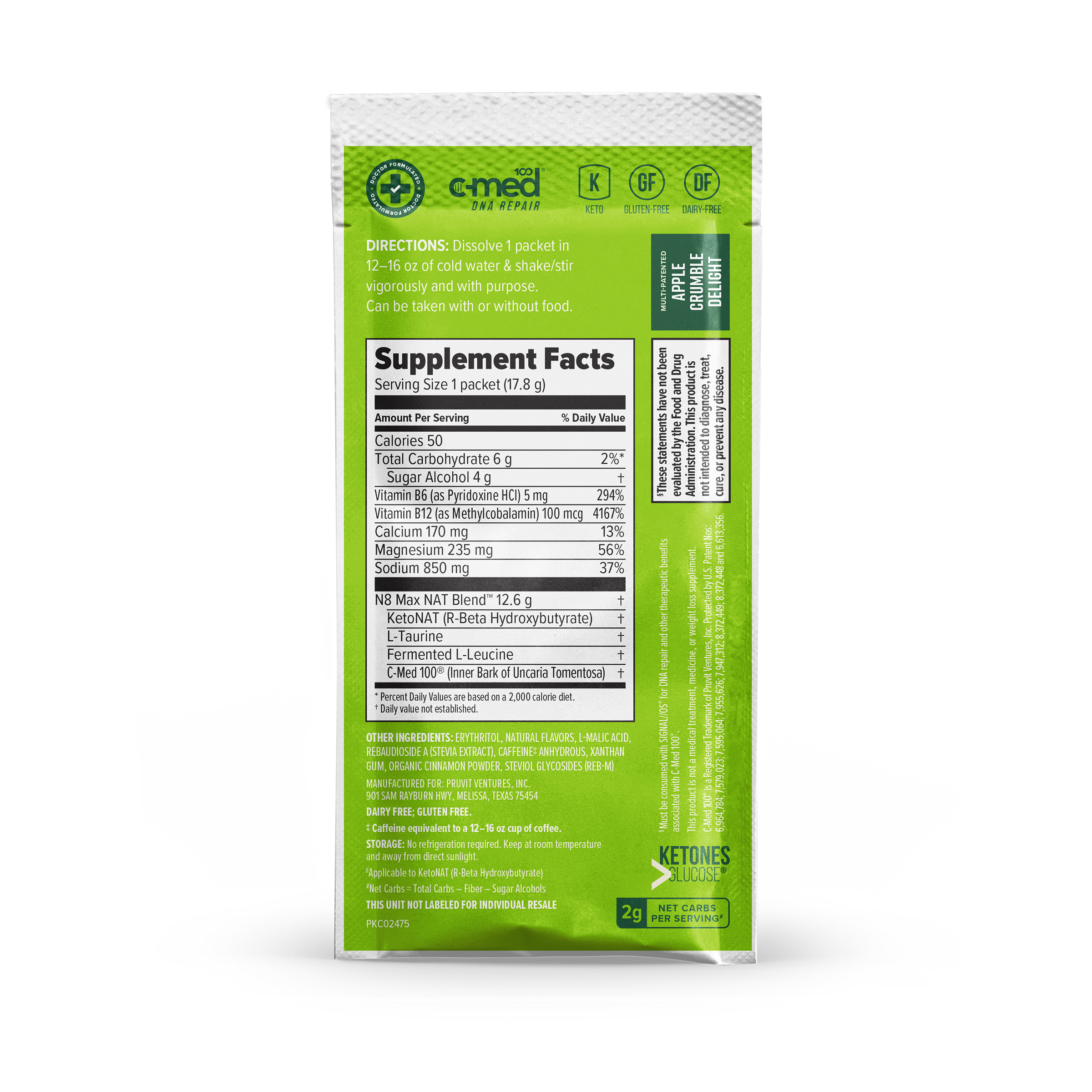 KETO//OS NAT® Apple Crumble Delight