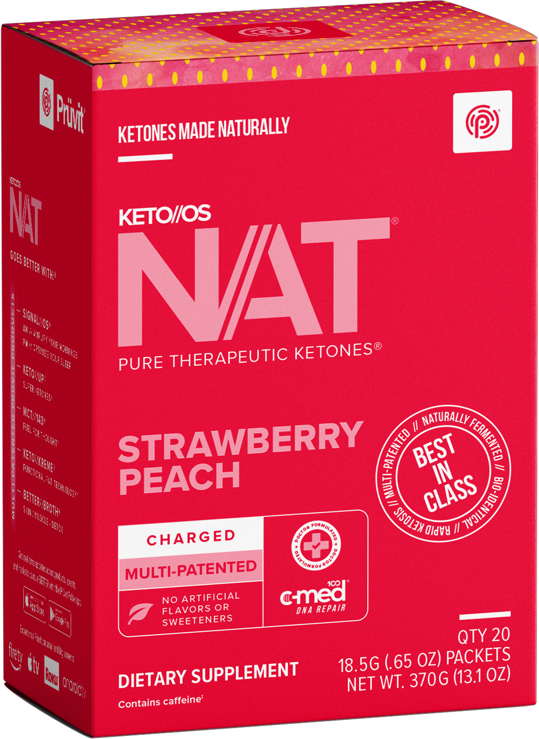 KETO//OS NAT® Strawberry Peach