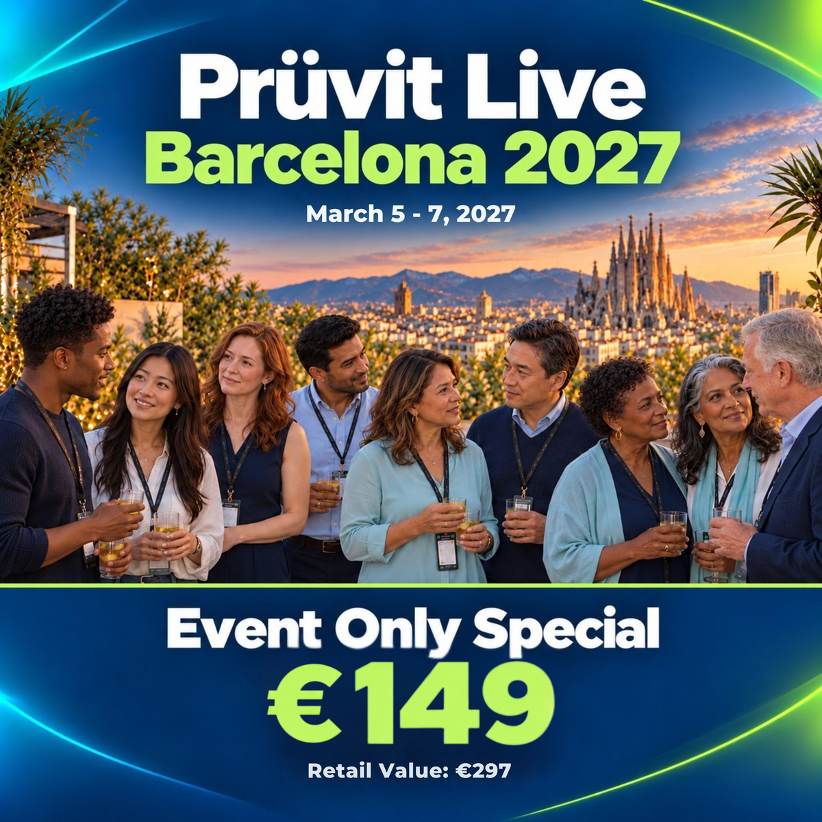Prüvit Live! Barcelona 2027