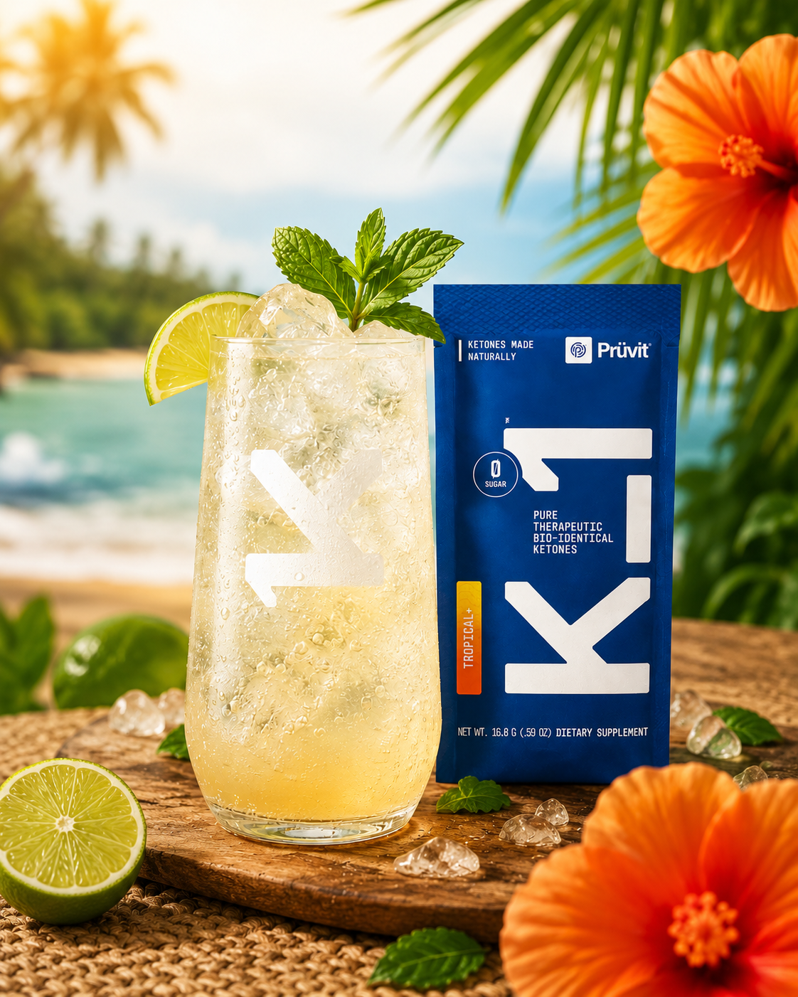 # Clean Energy, No Blender Required: K_1 Tropical Sparkling Spritzer