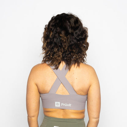 Ketones>Glucose Sports Bra *Purple/Grey*