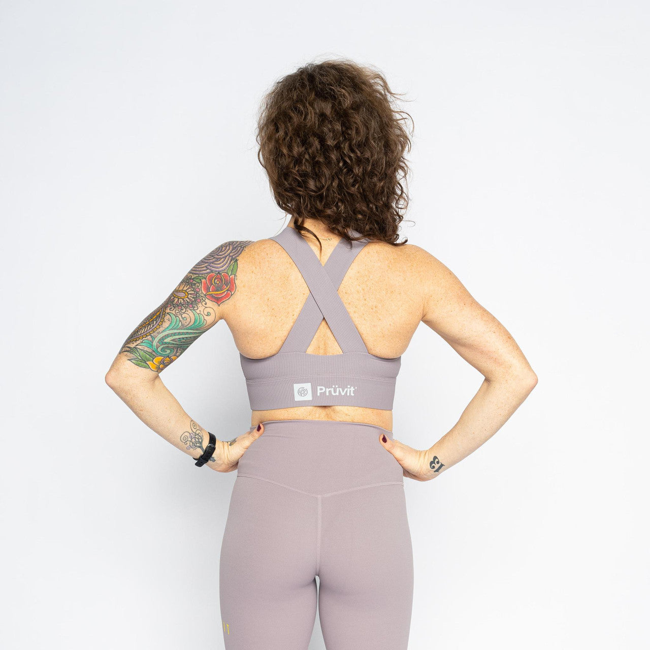 Ketones>Glucose Sports Bra *Purple/Grey*