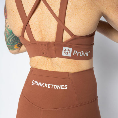 Pruvit on Ketones Leggings *Butter Brown*