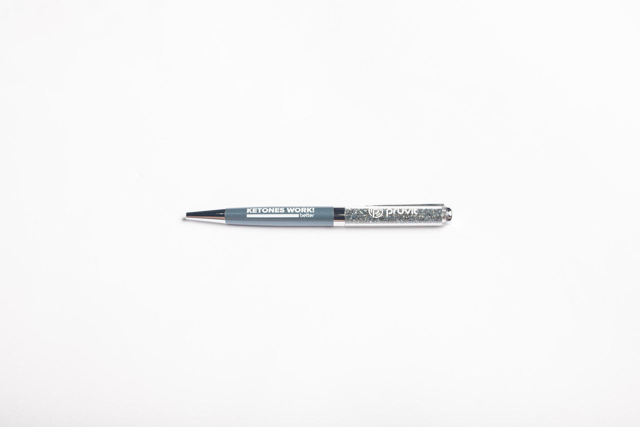 Ketones Work Better Pen *Grey Sparkle*