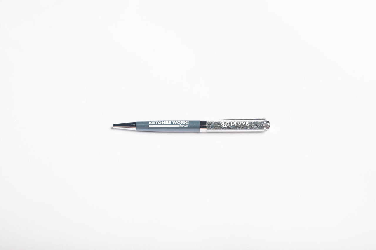 Ketones Work Better Pen *Grey Sparkle*