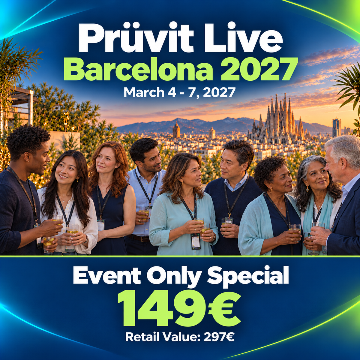 Prüvit Live! Barcelona 2027