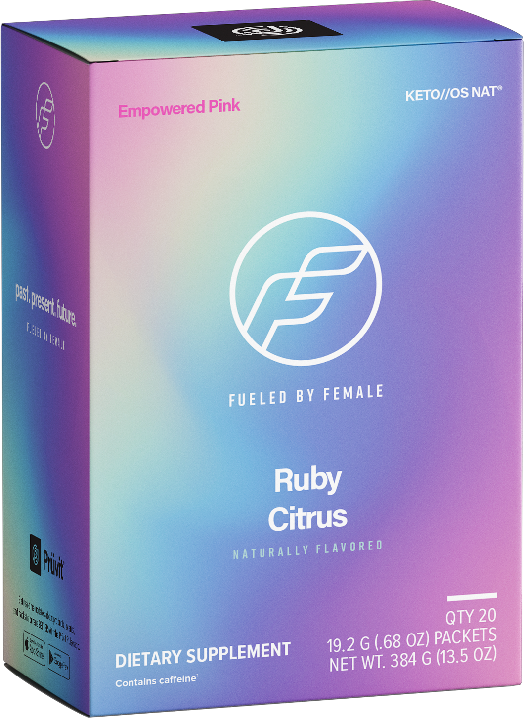 KETO//OS NAT® Fueled by Female Ruby Citrus