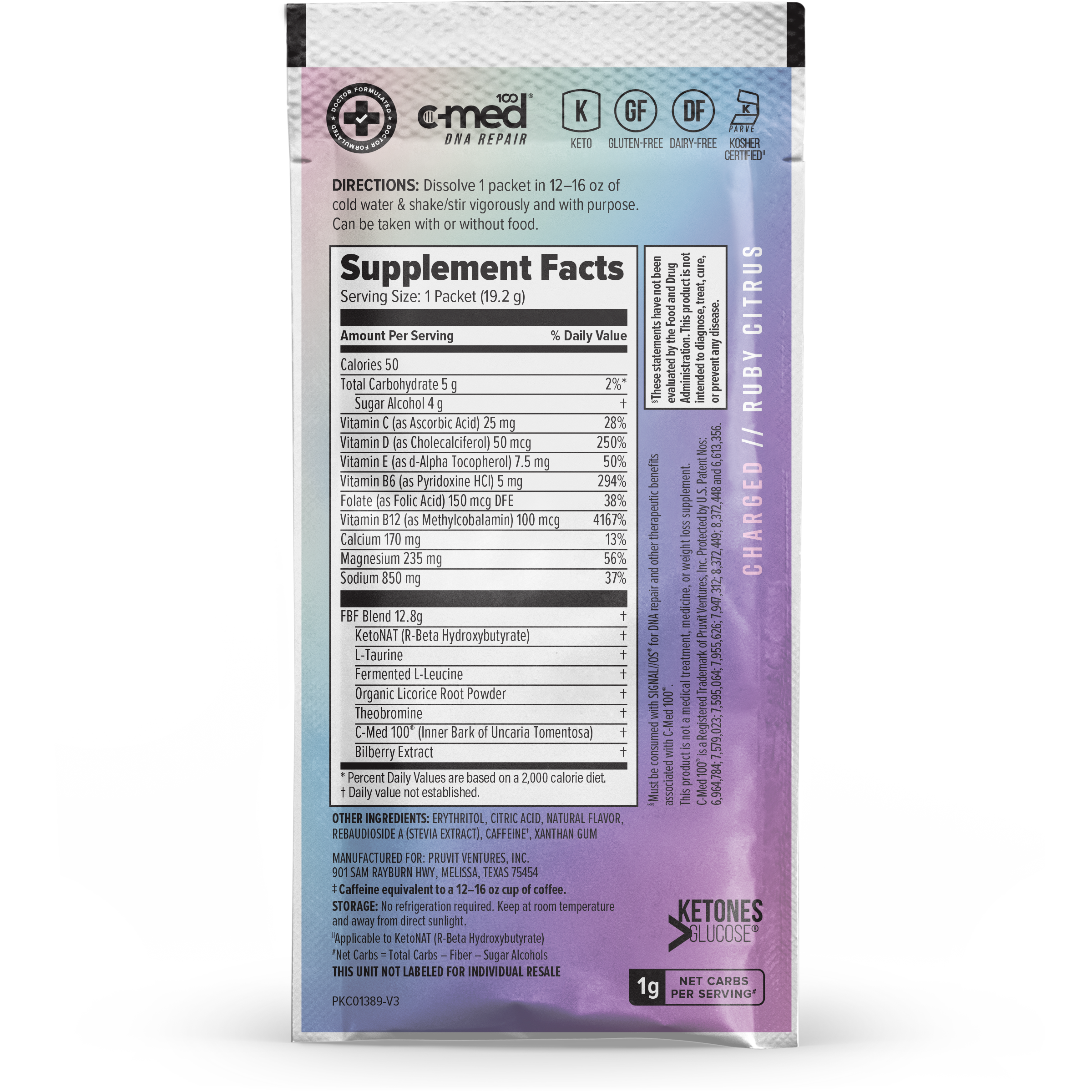 KETO//OS NAT® Fueled by Female Ruby Citrus