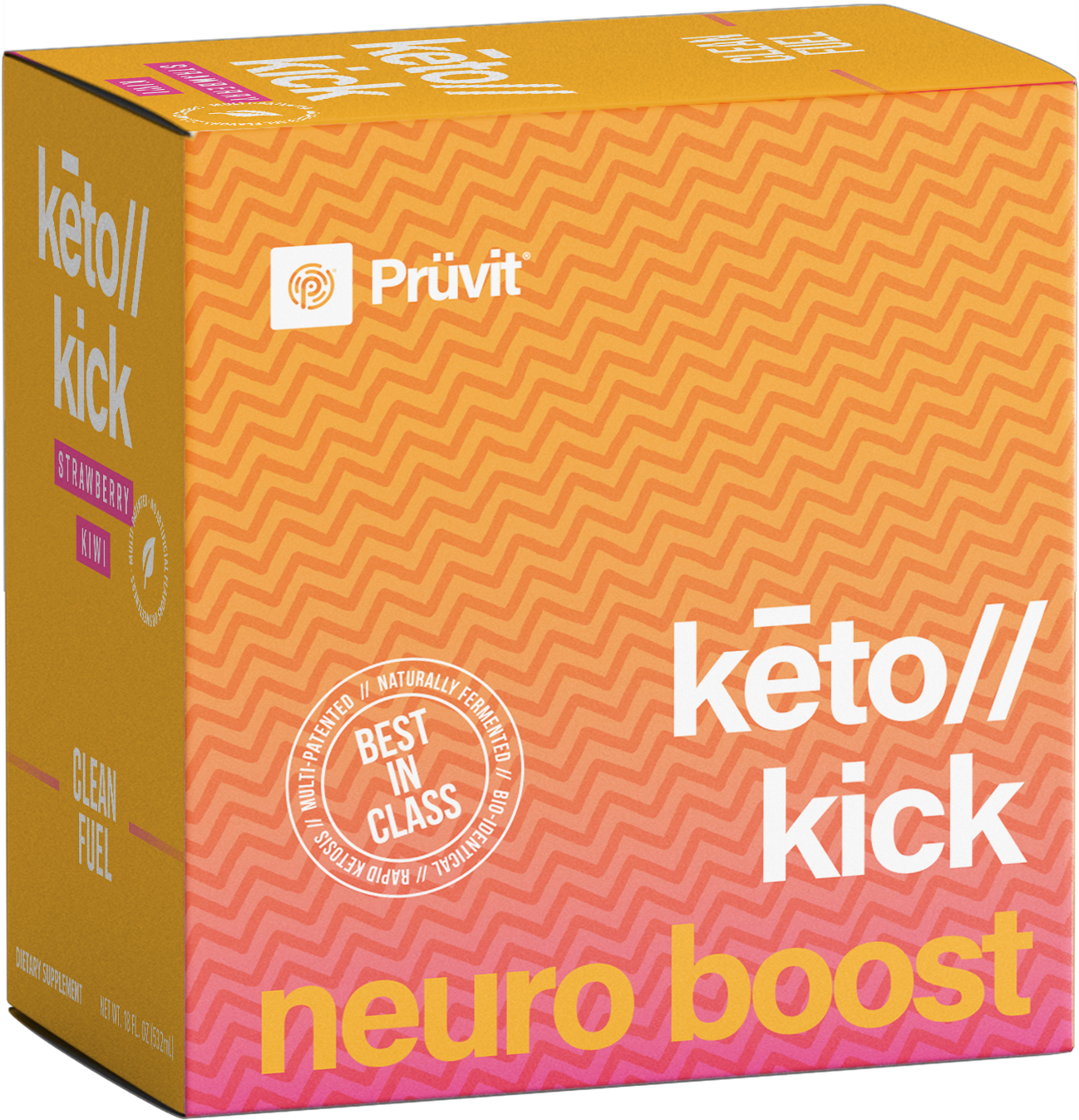KETO//KICK Strawberry Kiwi