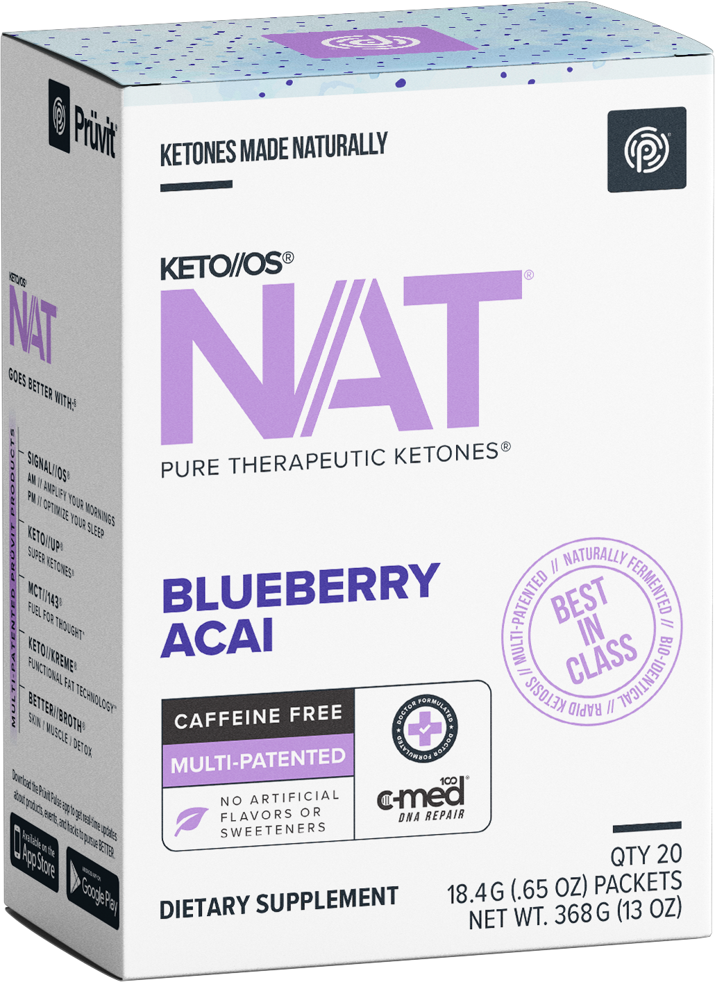 KETO//OS NAT® Blueberry Acai