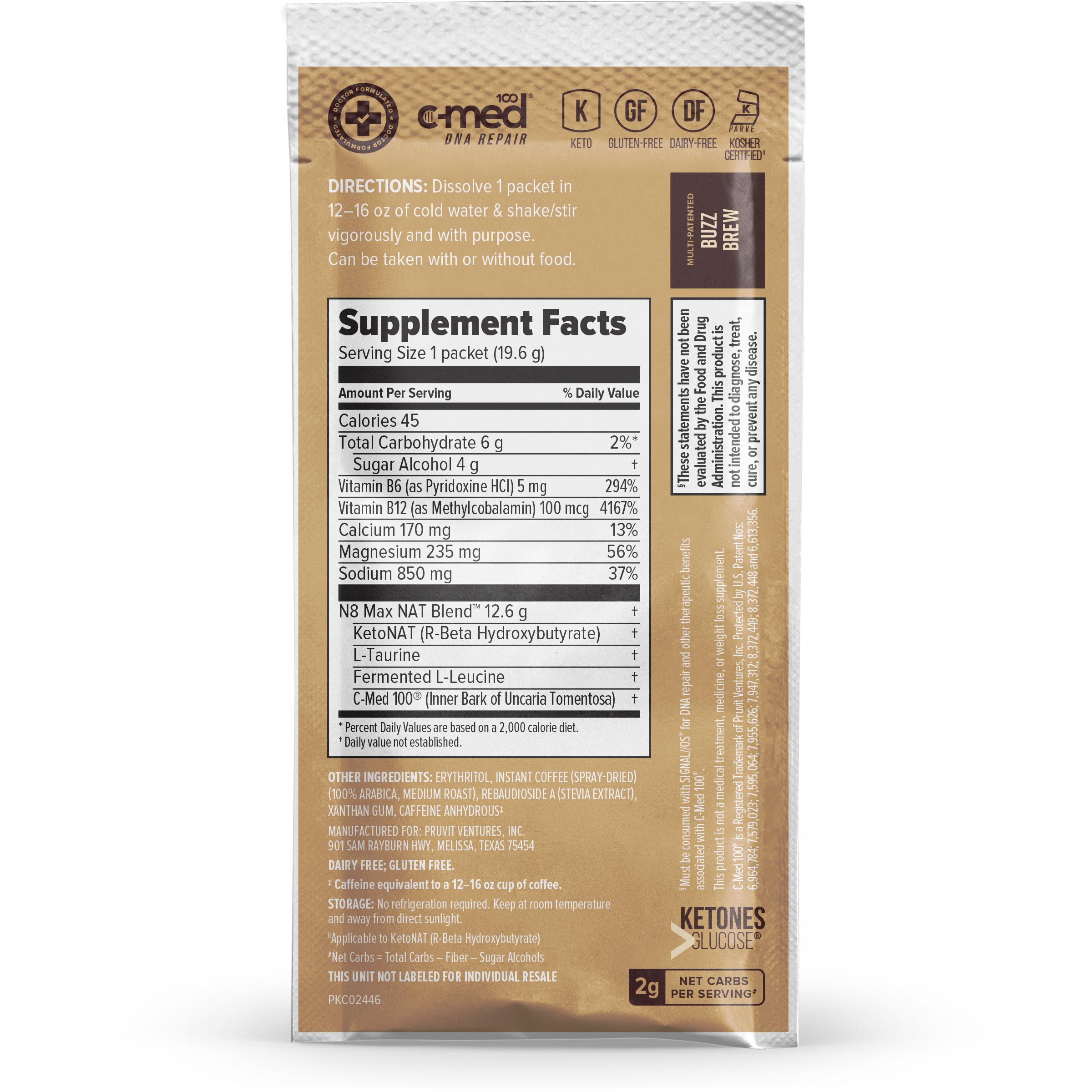 KETO//OS NAT® Buzz Brew