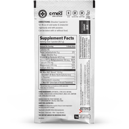 KETO//OS NAT® Gummy Bear