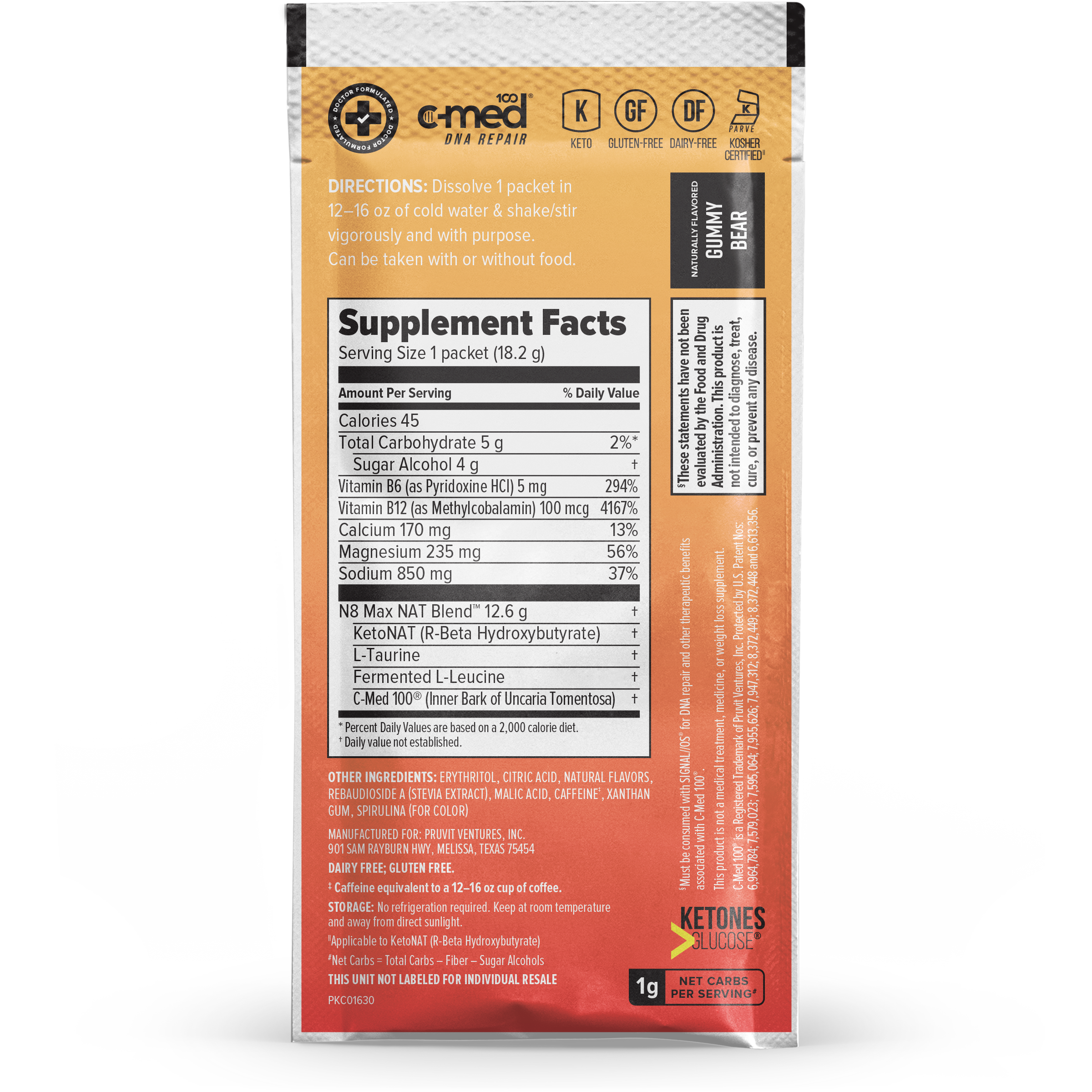 KETO//OS NAT® Gummy Bear