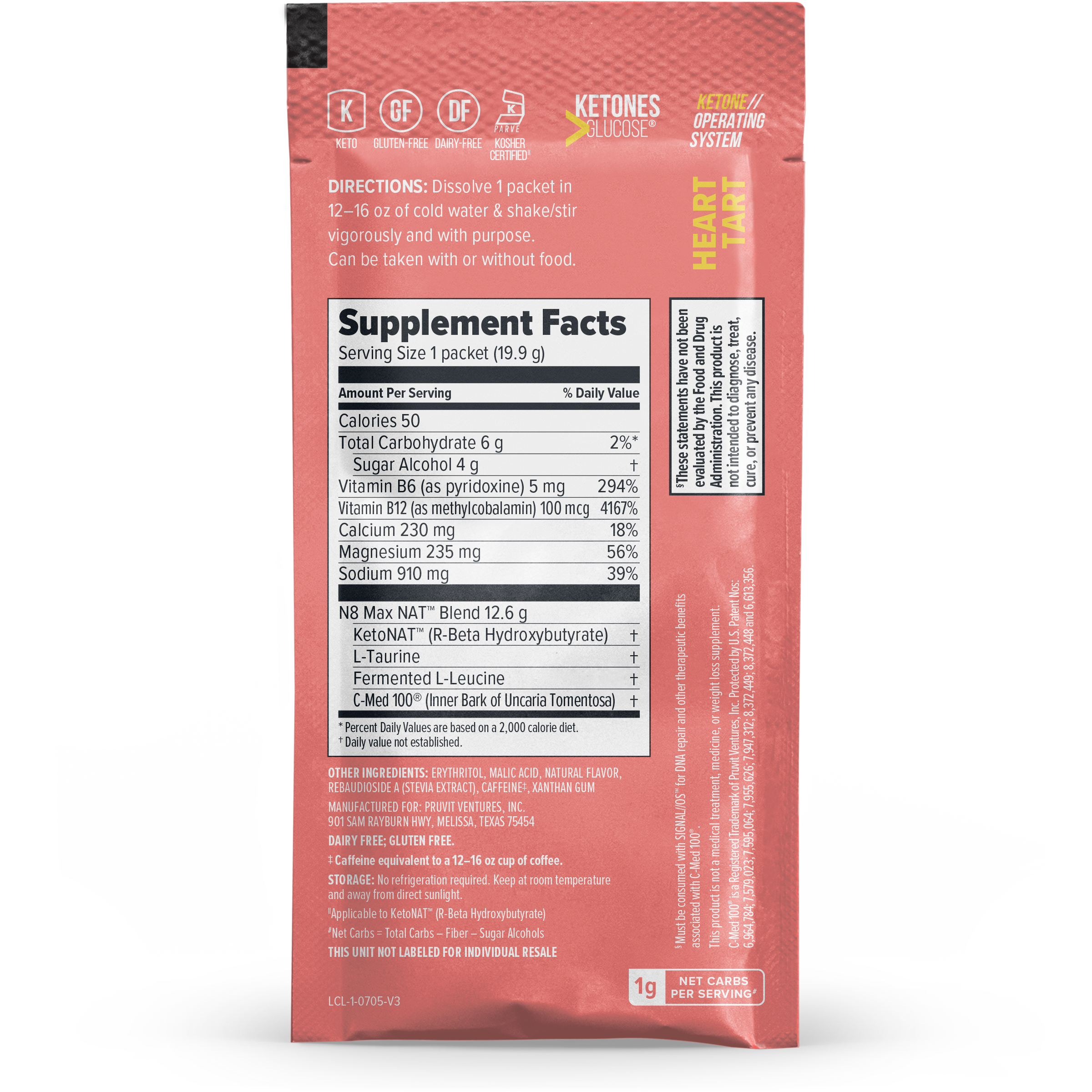 KETO//OS NAT® Heart Tart