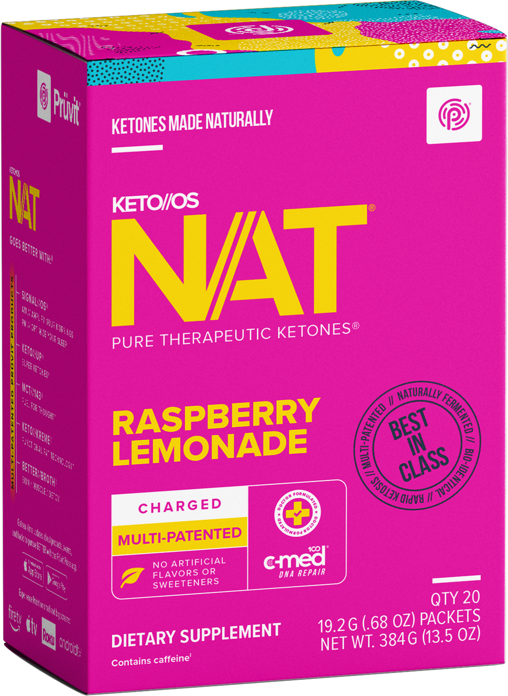 KETO//OS NAT® Raspberry Lemonade