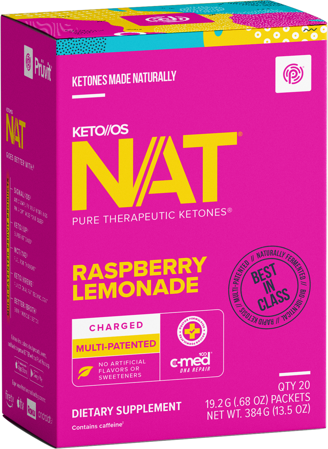KETO//OS NAT® Raspberry Lemonade