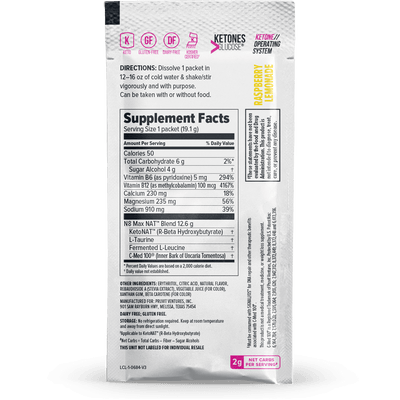 KETO//OS NAT® Raspberry Lemonade