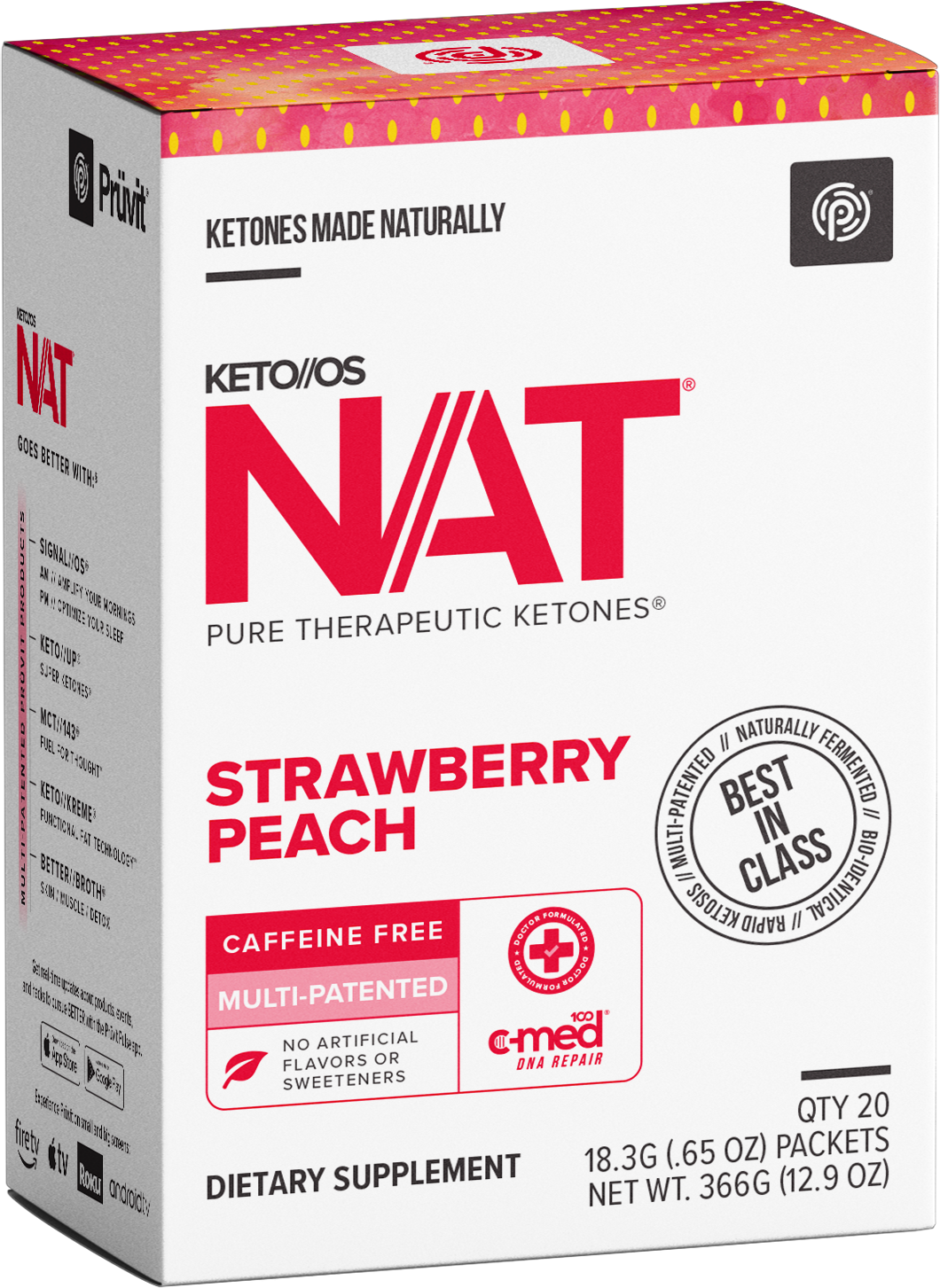 KETO//OS NAT® Strawberry Peach