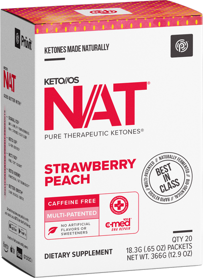KETO//OS NAT® Strawberry Peach