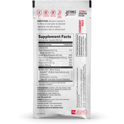 KETO//OS NAT® Strawberry Peach