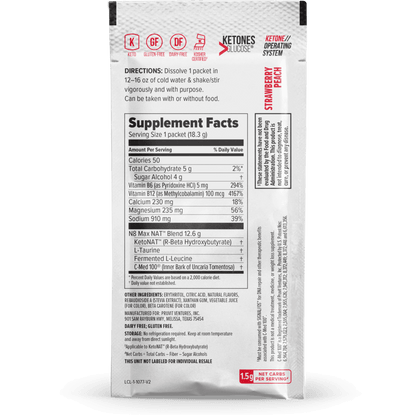 KETO//OS NAT® Strawberry Peach