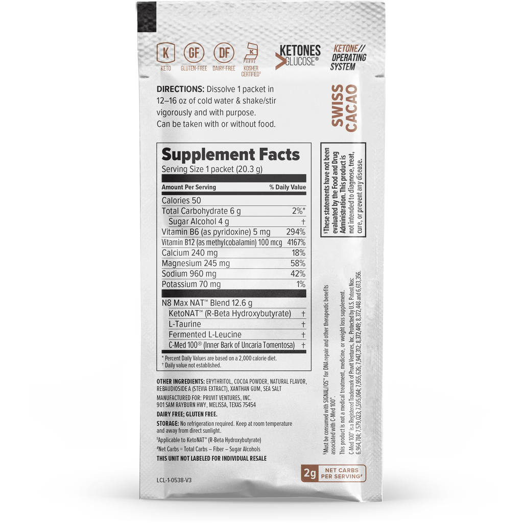 KETO//OS NAT® Swiss Cacao