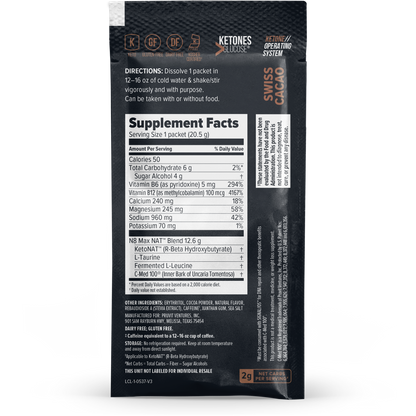 KETO//OS NAT® Swiss Cacao