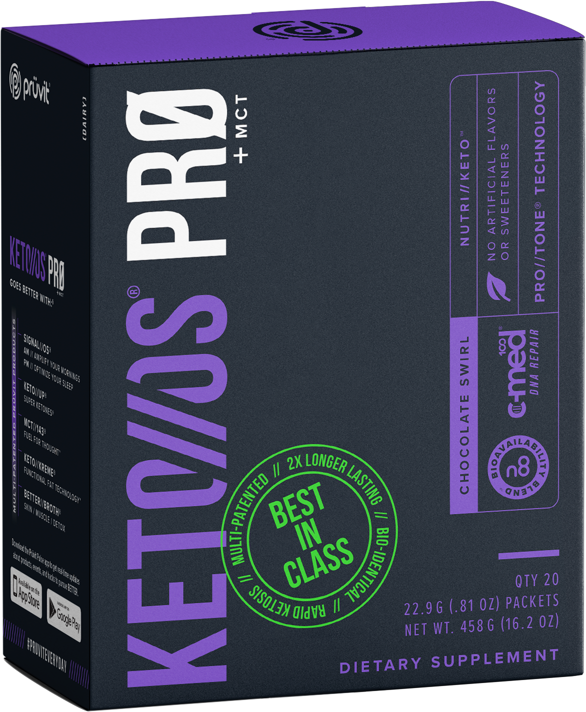 KETO//OS PRØ® Chocolate Swirl