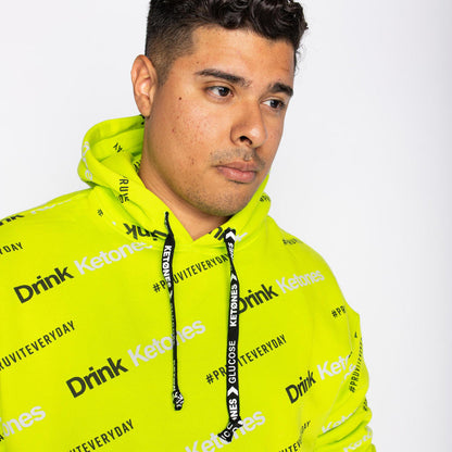 It's a wrap! Drink Ketones Pull over Hoodie *2 color options*