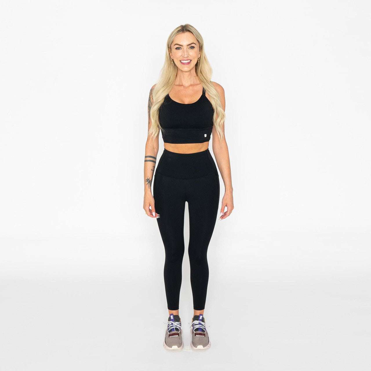 Inky Black Leggings