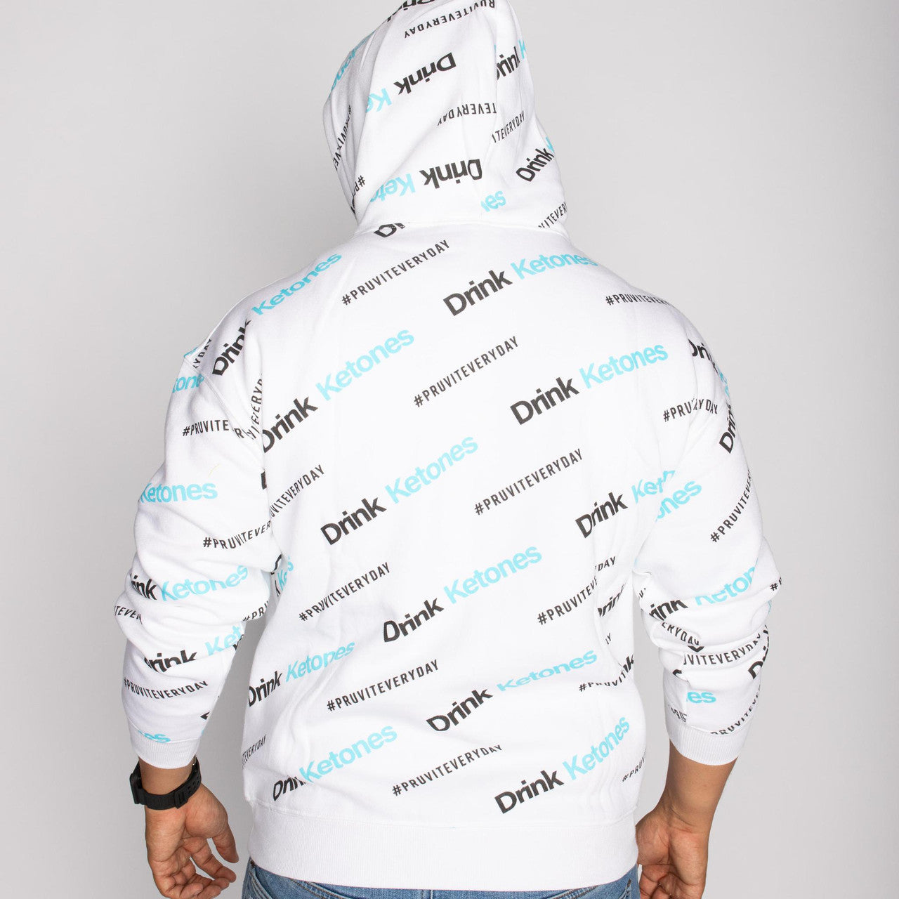 It's a wrap! Drink Ketones Pull over Hoodie *2 color options*