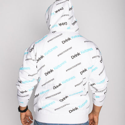 It's a wrap! Drink Ketones Pull over Hoodie *2 color options*