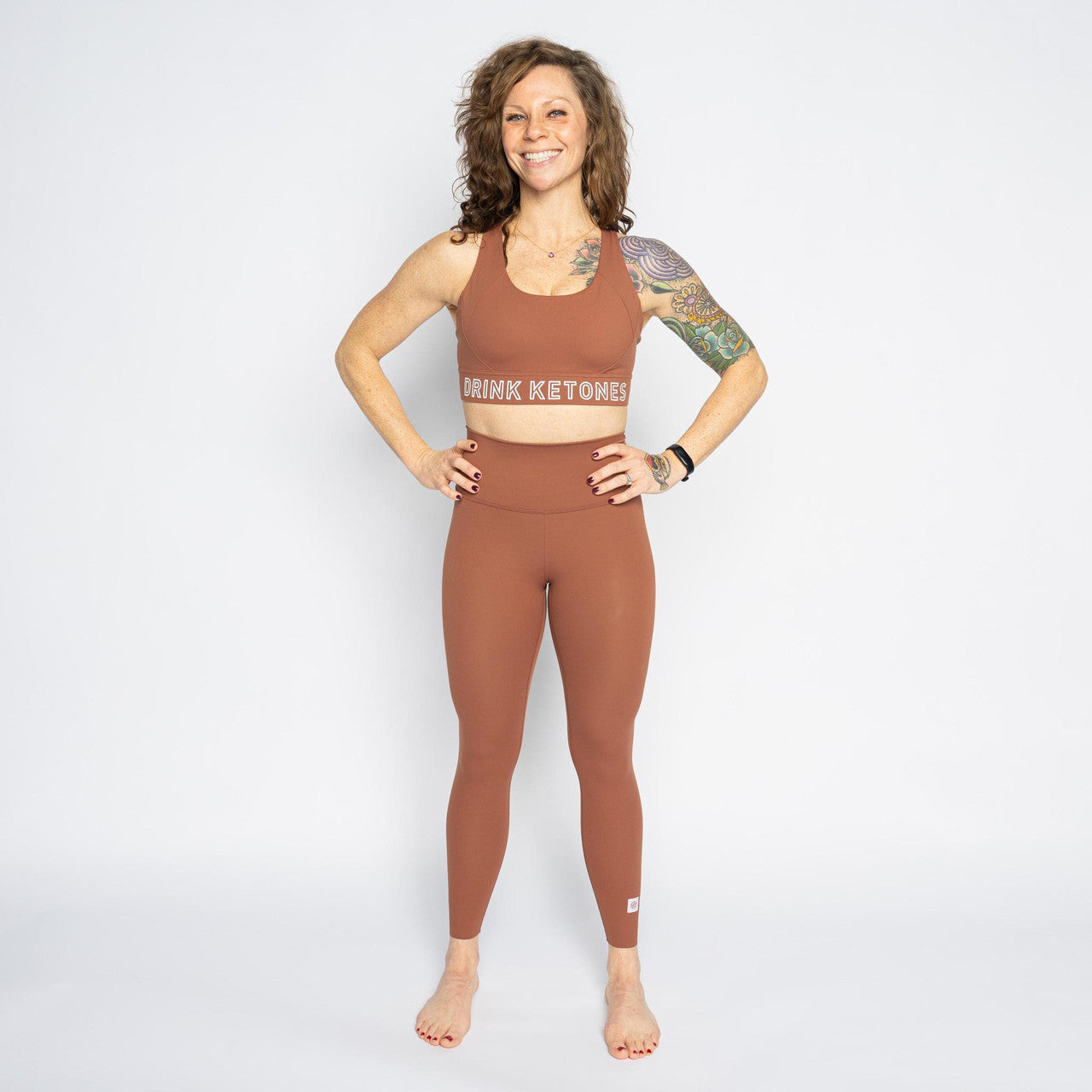 Pruvit on Ketones Leggings *Butter Brown*