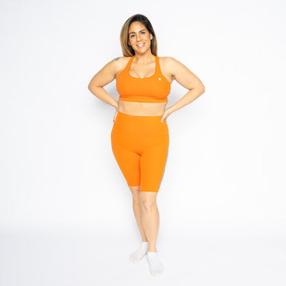Rock 'Em Sock 'Em Sports Bra *Orange Dream*
