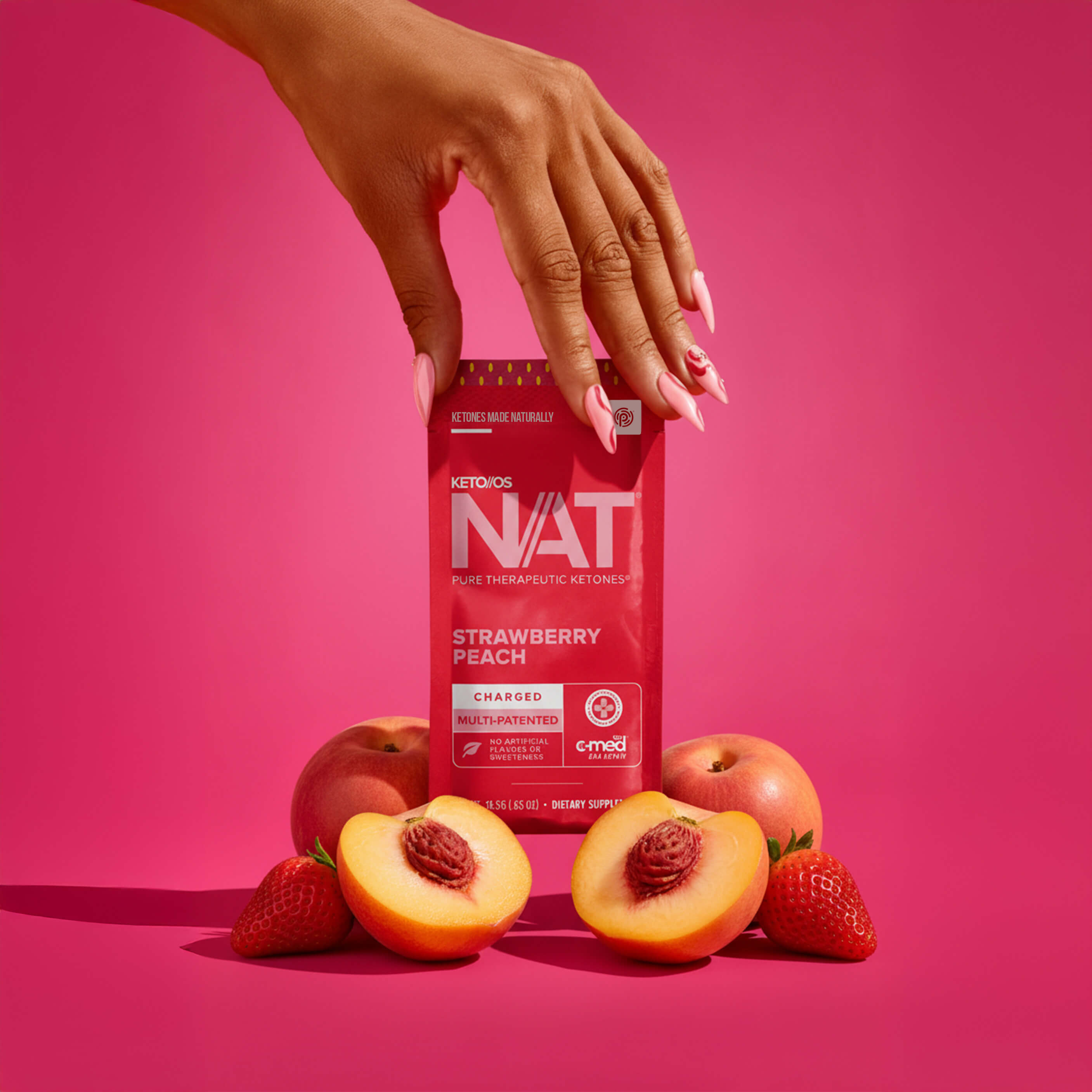 KETO//OS NAT® Strawberry Peach